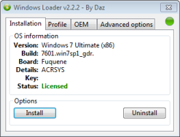 активация windows-loader